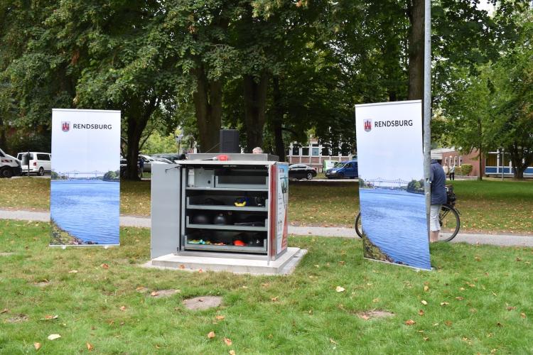 Was ist die Sportbox im Stadtpark Rendsburg?