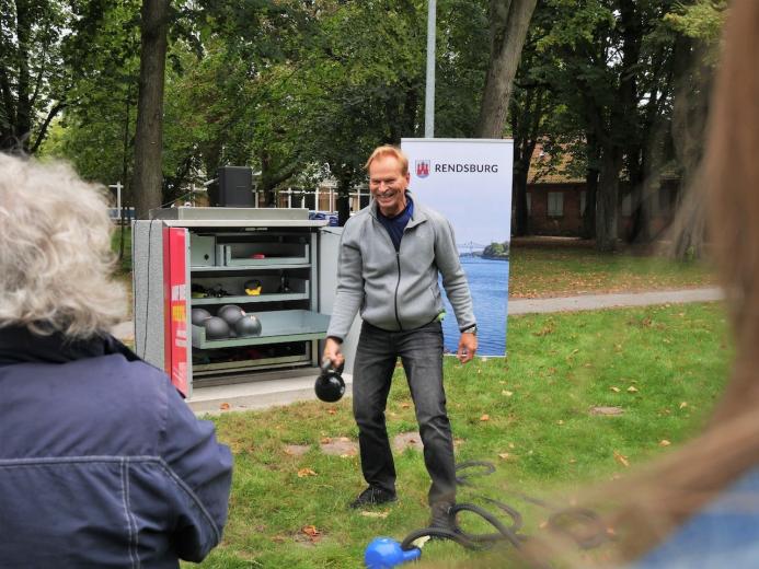 Was ist die Sportbox im Stadtpark Rendsburg?