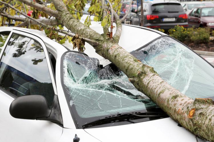 Wer haftet bei Sturmschäden am Auto?