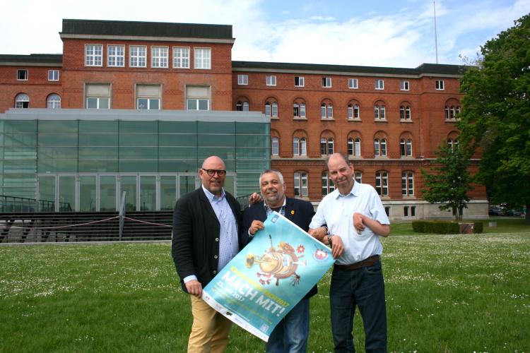 Beim Stadtachterrennen der Kieler Rudervereine wird um die Kieler Ruderkrone gekämpft