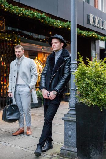 Das trägt Kiel: Im Januar mit Unternehmer Philip Strazewski und Modedesigner Julian Melgers
