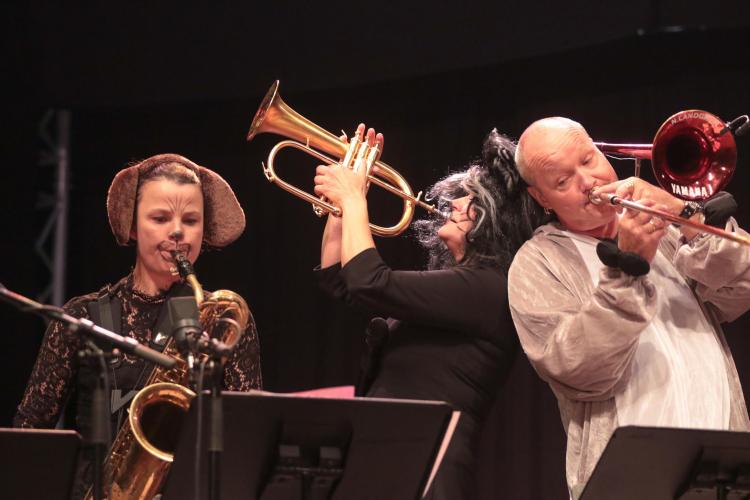 Die Bremer Stadtmusikanten mit Bild Landgren