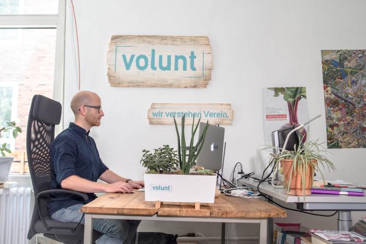 Das Büro von Volunt befindet sich in der Alten Mu im Lorentzendamm