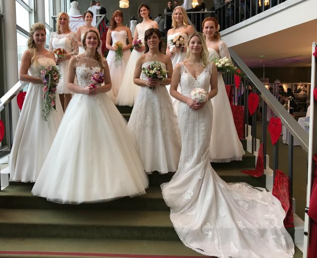 Die Hochzeitsmesse in Kiel bietet viel fürs Auge