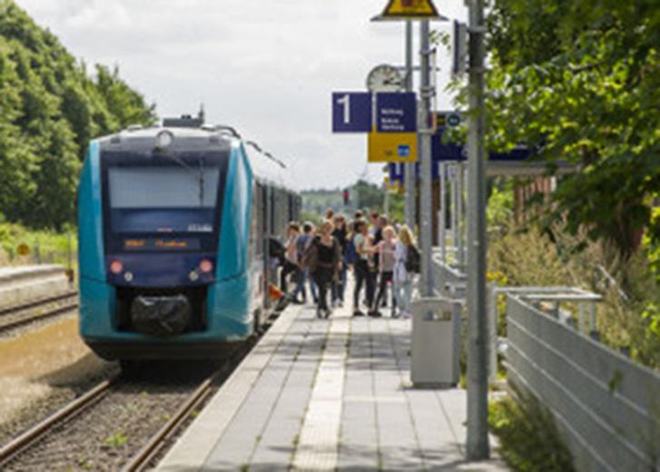 Bau einer Leitwerkstatt für Triebwagen in Rendsburg 