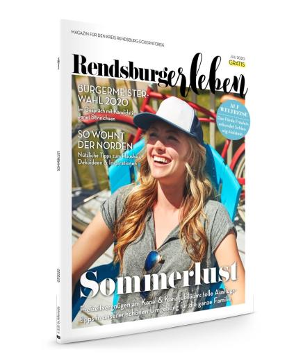 Die Juli-Ausgabe der RENDSBURGerleben ist da!