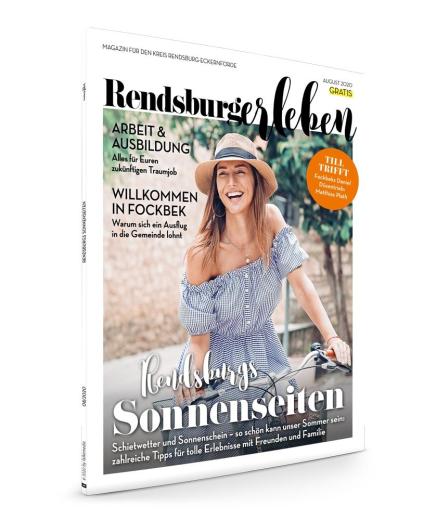Die August-Ausgabe der RENDSBURGerleben ist da!