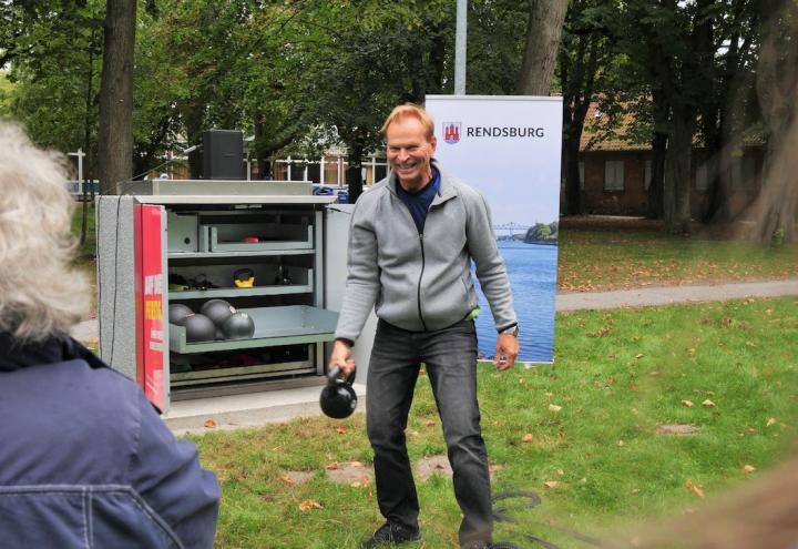 Was ist die Sportbox im Stadtpark Rendsburg?