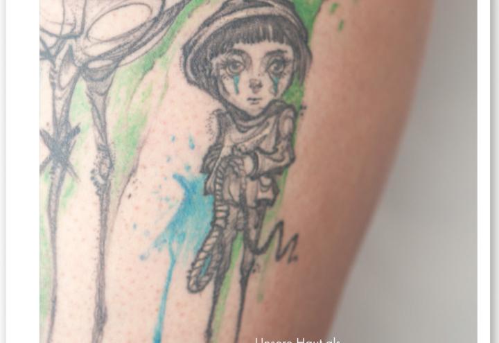Trauertattoo-Ausstellung in der Halle 400 