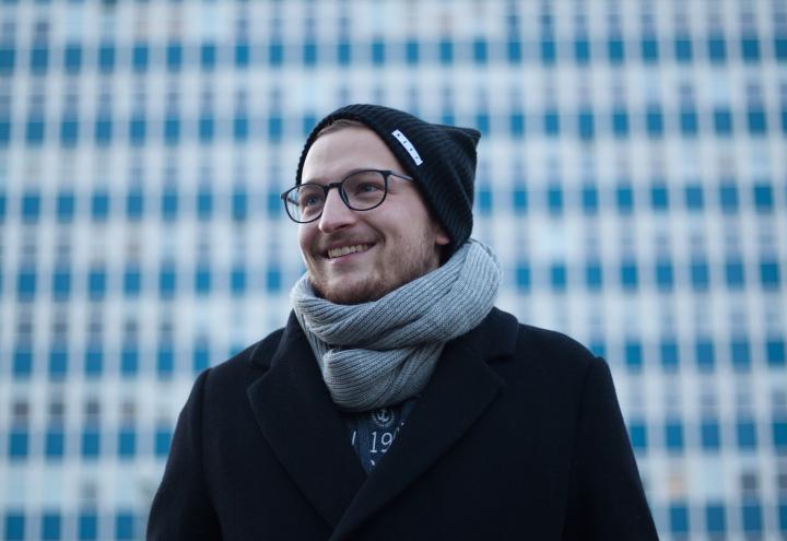 Justus Schmidt erhält Stipendium der Kieler Volksbank  
