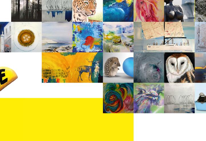 Kieler Künstler präsentieren ihre Werke auf der Kunstmeile