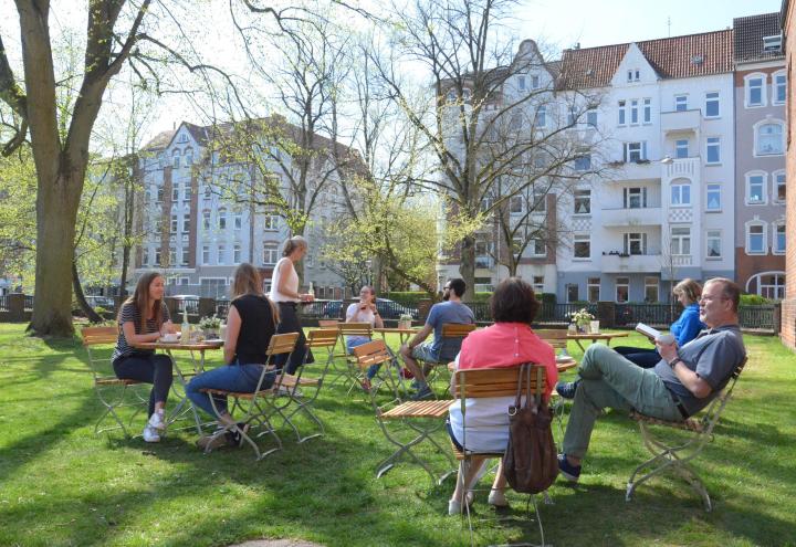 Ein Stück Erholung in der Stadt 