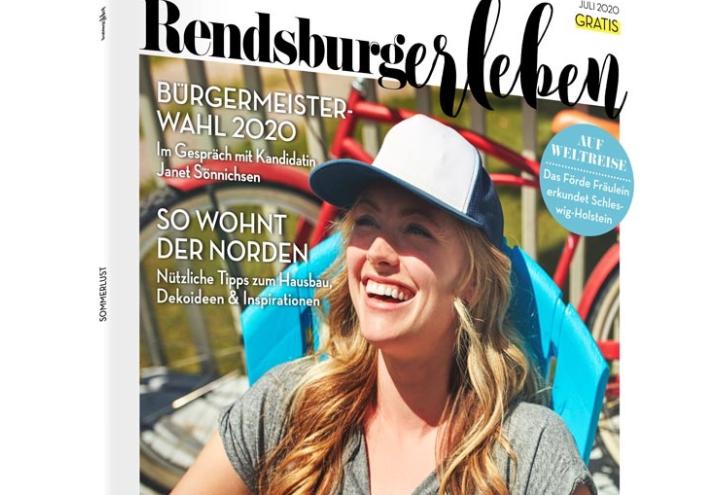 Die Juli-Ausgabe der RENDSBURGerleben ist da!