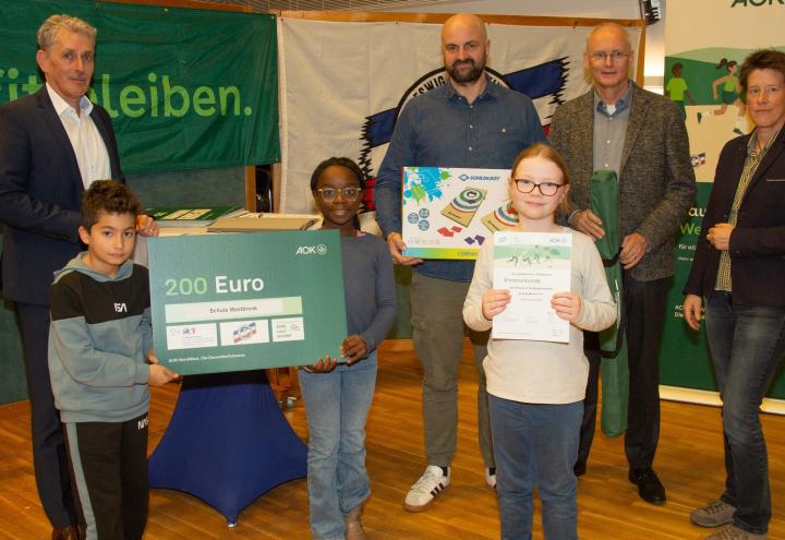 Laufwunder-Auszeichnung für die Schule Mastbrook 
